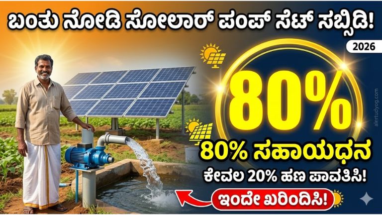Solar Pump Set Subsidy