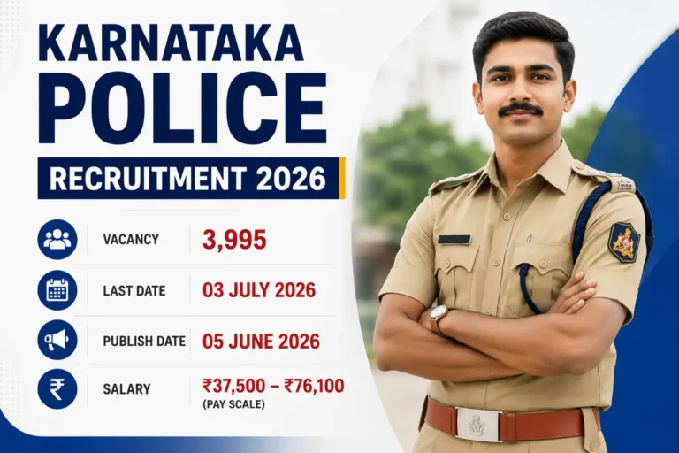 Karnataka Police Constable Recruitment 2026